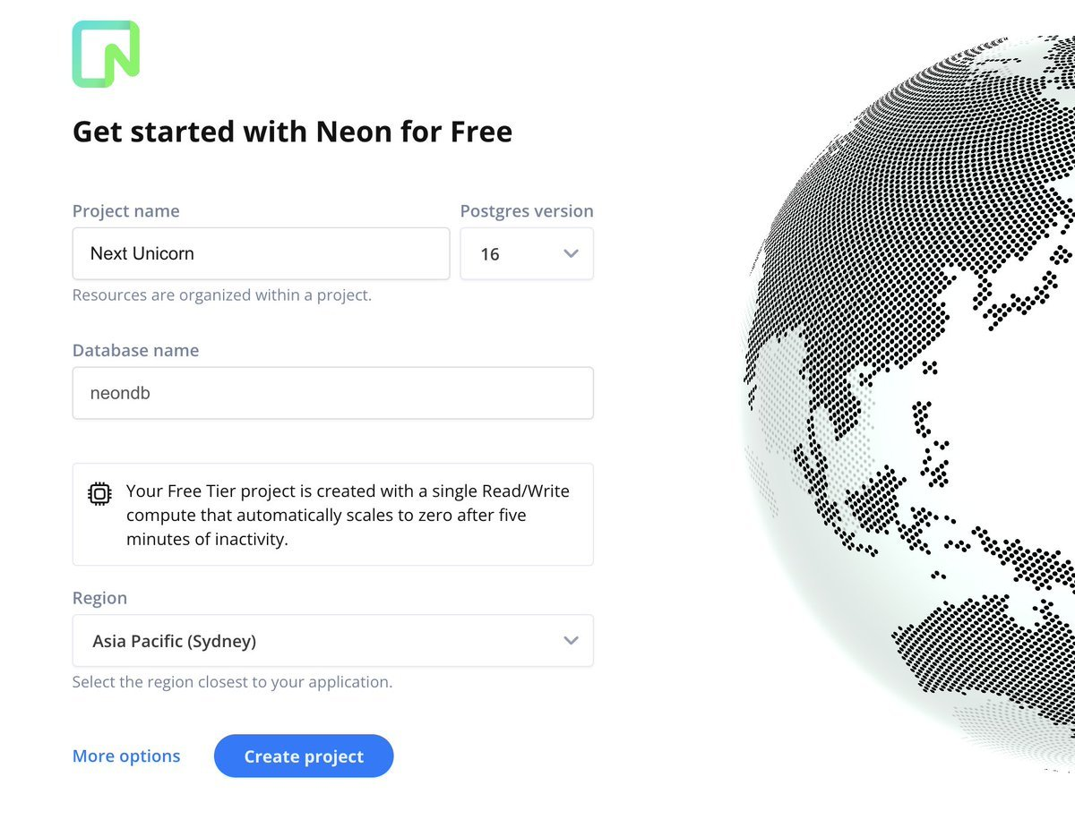 Get started with Neon for free
